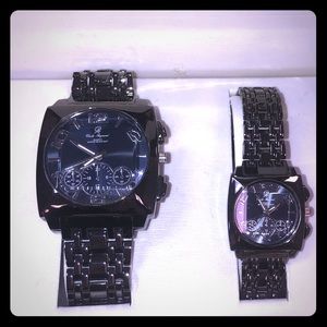Charles Raymond his and hers watches set